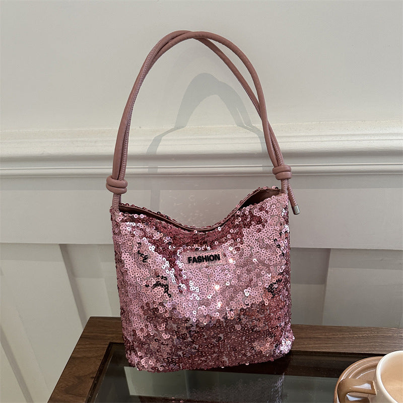 Daily Solid Sequins Bags